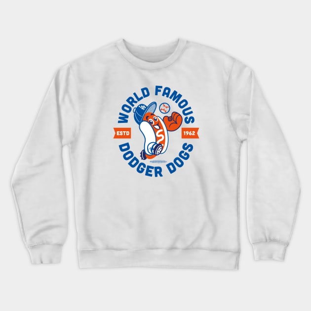 World Famous Dodger Dogs Crewneck Sweatshirt by ElRyeShop